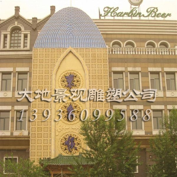 哈尔滨爱建观江国际砂岩雕塑